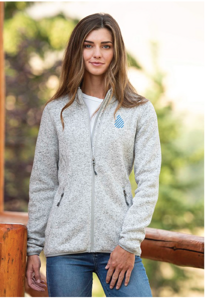 Pure - Women's Sweater-Knit Fleece Jacket